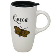 Wholesale - 18oz QUEEN BEE ICON TRAVEL MUG, UPC: 192598219473